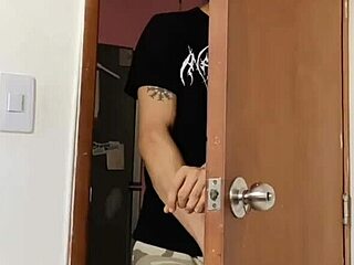 caught my hot neighbor using dildo want to fuck her?