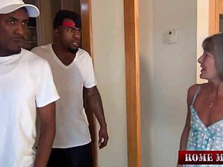 i got serviced by two bbc studs in interracial mmf threesome 😩