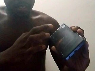 damn this ebony solo orgasm feels insane on my new phone!