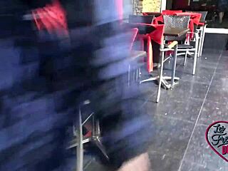 Chubby French teen Lily 19 demands harder group casting orgasms