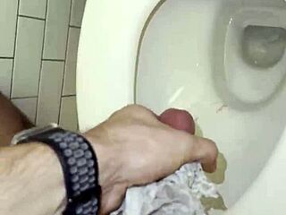 Roommate's Thongs Ignite Hard Dick Masturbation Then Fuck!