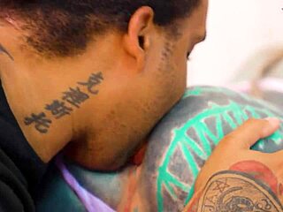 tattooed petite goth takes bbc anal deepthroat atm facial cumshot ride