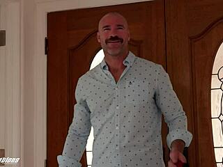 told hubby i'm getting monster cock next door 😈 big tits bounce!