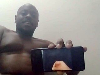 damn this ebony solo orgasm feels insane on my new phone!