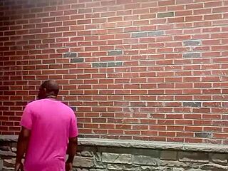 private backward striptease tease in hot weather 🔥🕺