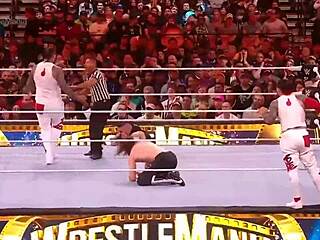 kevin owens and sami zayn battle the usos for wwe undisputed tag team titles at wrestlemania 39