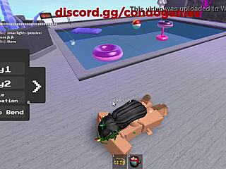 another roblox girl gets anal pussy pounded hard
