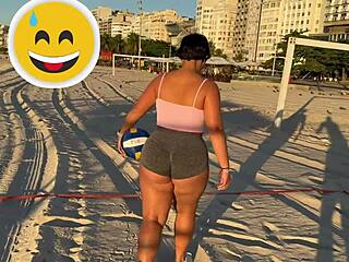 Colombian big booty slammed post-workout