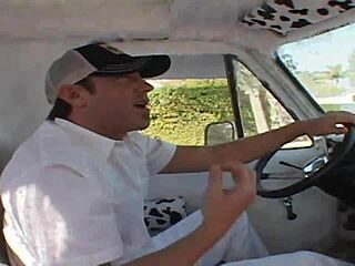 Ice Cream Man Surprises Lexi Belle with Hard Banging