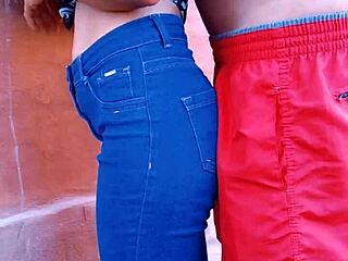 hot maid anal fucked backyard outdoors