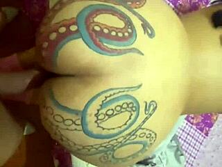 Latina lets fan impregnate her with tons of cum in vagina