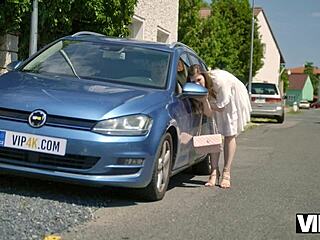 stepdad fucks claustrophobic girl locked in bathroom hard