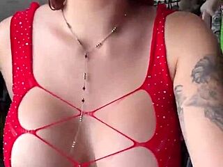 sexy redhead model mariana badredhead flaunts juicy tits and ass