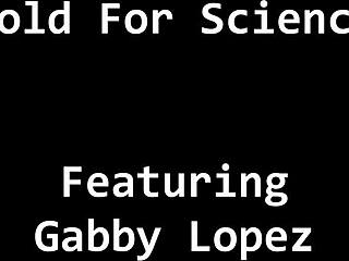 Gabby Lopez Latex Humiliation Backstage With Spread Ass