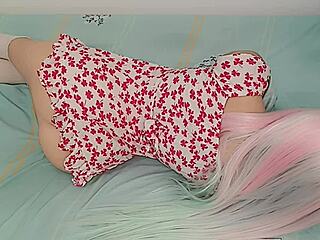 adorable curvy stepdaughter in costume lets me fuck her like a doll till creampie