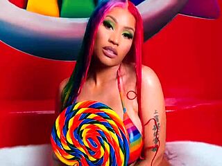 Ever wonder how horny ebony milf nicki minaj plays with her big sexy tits nude?