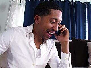 huge bouncing boobs round ass ebony cougar soleil slammed by massive dick