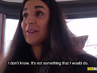 Woman on Tram Watches My Hard Jerk Off Session - Stacy Sommers!