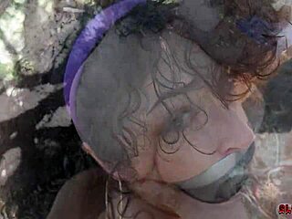 pixie bent over in garage for face fuck doggystyle creampie punishment?