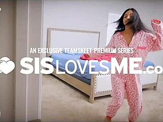 Hollie Mack Deepthroats Stepbro's Monster Cock