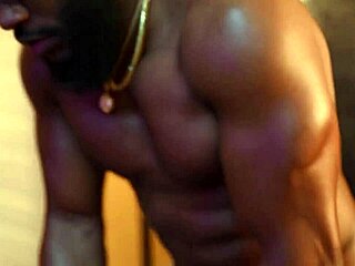 Gringo Pounds Muscular Bottom's Pantied Ass in Threesome Massage