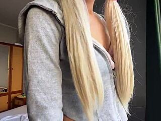 hey stepsis, quick cum in my panties before parents get home!