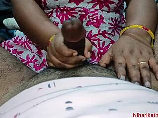 Pregnant indian neighbor rides cock fighting back orgasm