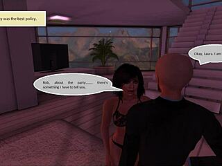 Comic cuckold wife wears horns cheating pregnant creampie story part 2