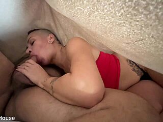 Insatiable wife craves group bang while cuck husband films every thrust