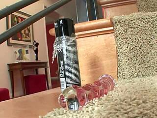 japan milf teen bent over doggy anal gaping fishnets