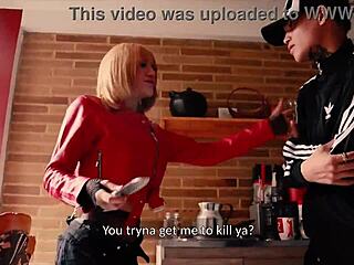 dangerous puta fucks broke guy after knife threat roleplay