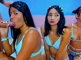 i destroy hot colombian latina's throat rough sloppy