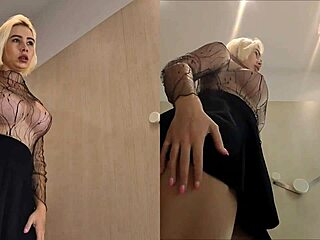 Hidden Cam Catches Upskirt Pussy in Locker Room