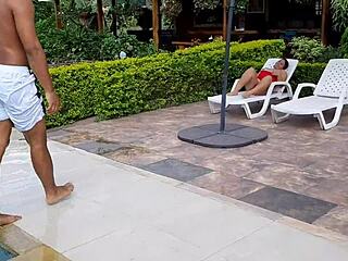 Colombian chubby boss whore spreads juicy pussy wide on bedroom bed