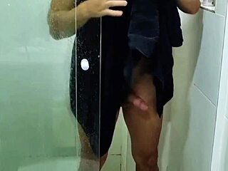StepMom Spied Me Bathing Then Sucked My Huge Cock Hard?!