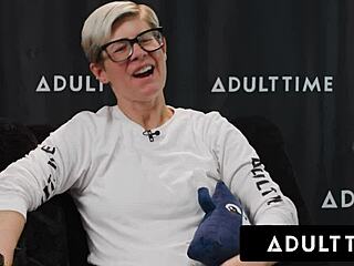 Lexi Lore August Skye Stack Pussies on Huge Cock 3-Way