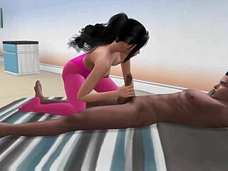 ever tried a mexican latina deepthroating your first big black cock?