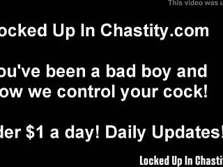 i think we can cage that throbbing cock tight