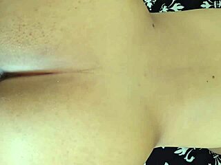 Latina Single Mom Bent Over Balcony for Rough Doggystyle Quickie While Kids Play