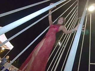 suzie q's seductive dance teases with small asian tits