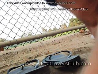 Giantess Maria's candid snail crush fetish video