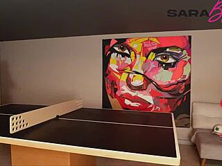 Sara Blonde and Ambar Prada Share Young Stud's Cum on Faces in Real Wedding Threesome