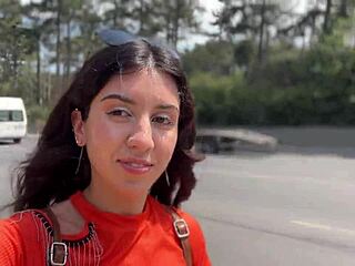 Public Bush Blowjob Stranger Facial And Wild Cumwalk Adventure