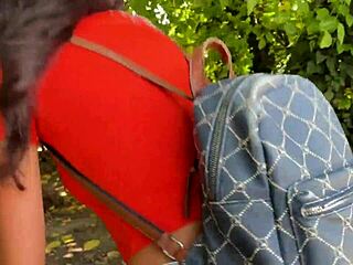 Public Bush Blowjob Stranger Facial And Wild Cumwalk Adventure