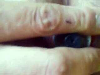 Skinny Solo Babe Masturbates Ass with Huge Anal Toys Close-Up