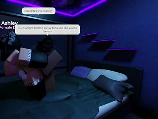 Old black cock turns white whore into sex slave?