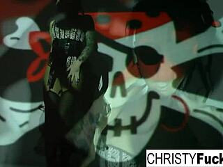 Christy Mack Plays With Huge Tits Tight Wet Pussy And Amazing Ass Pirate Style