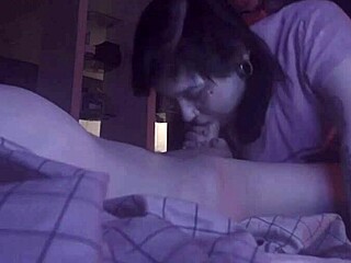 spy cam catches blowjob exploding in hot cumshot