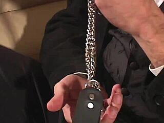 Blonde midget slurps bbc and more till cum-drenched!