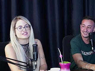 Val Mineirinha's Sheer Red Casting Comp With Bruna Carlos